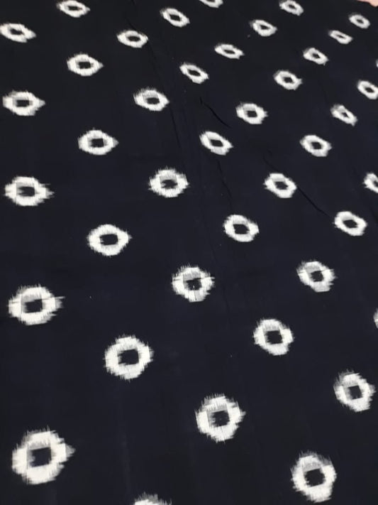 Double Ikat Mercerised Cotton Blouse Fabric