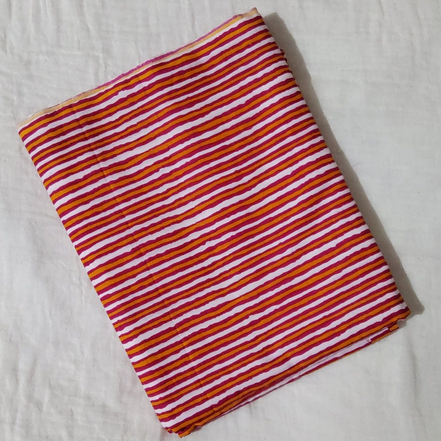 Hand Block Print Cotton Fabric (2.5 m)