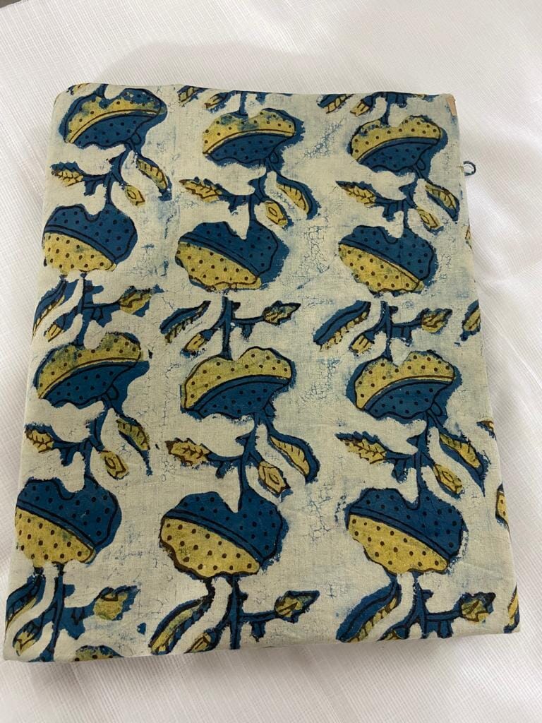 Hand Block Printed Cotton Fabric