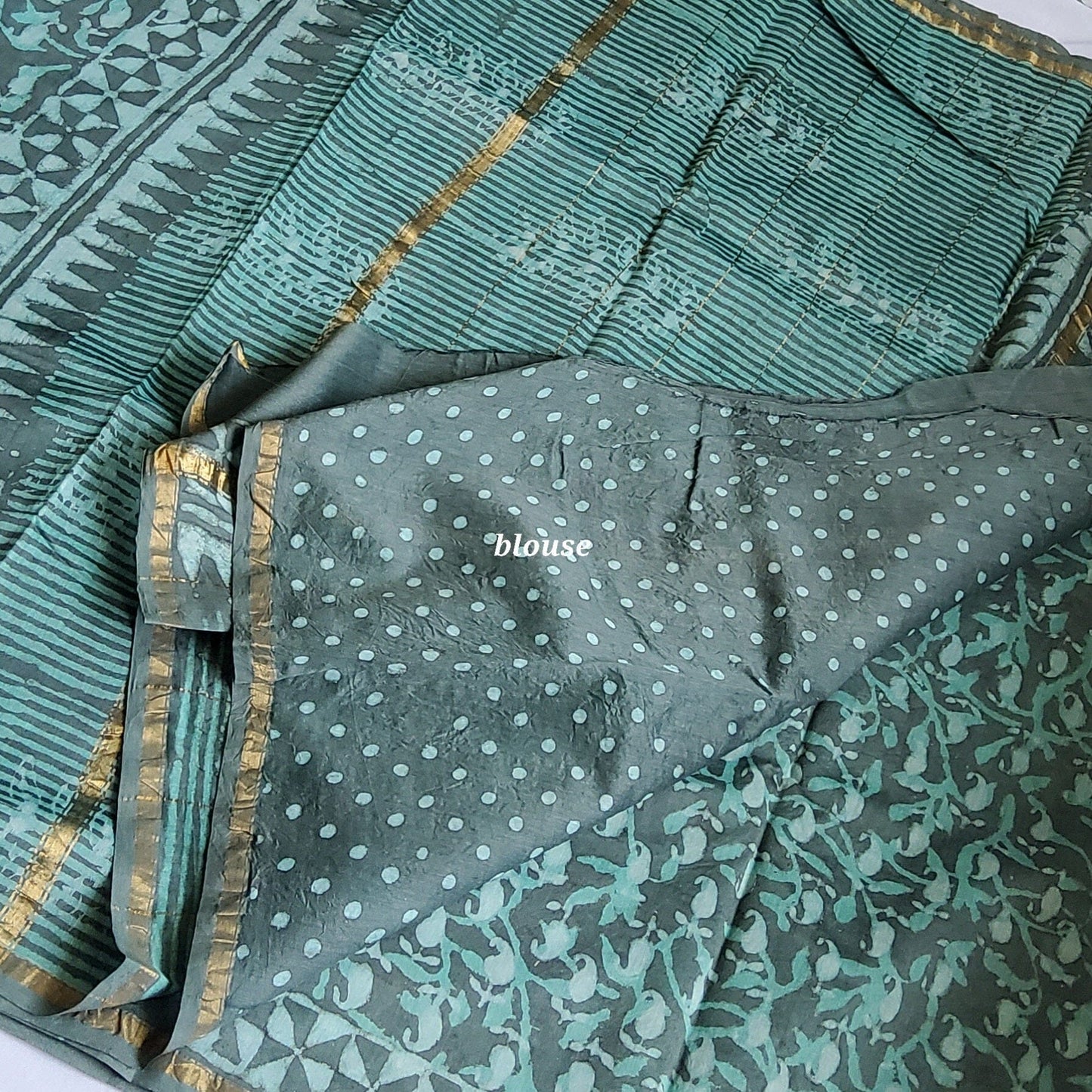 Chanderi Silk Cotton Saree #