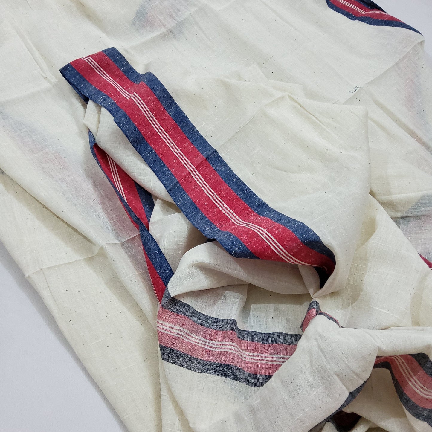 Hand Spun Hand Woven Bengal Cotton Saree