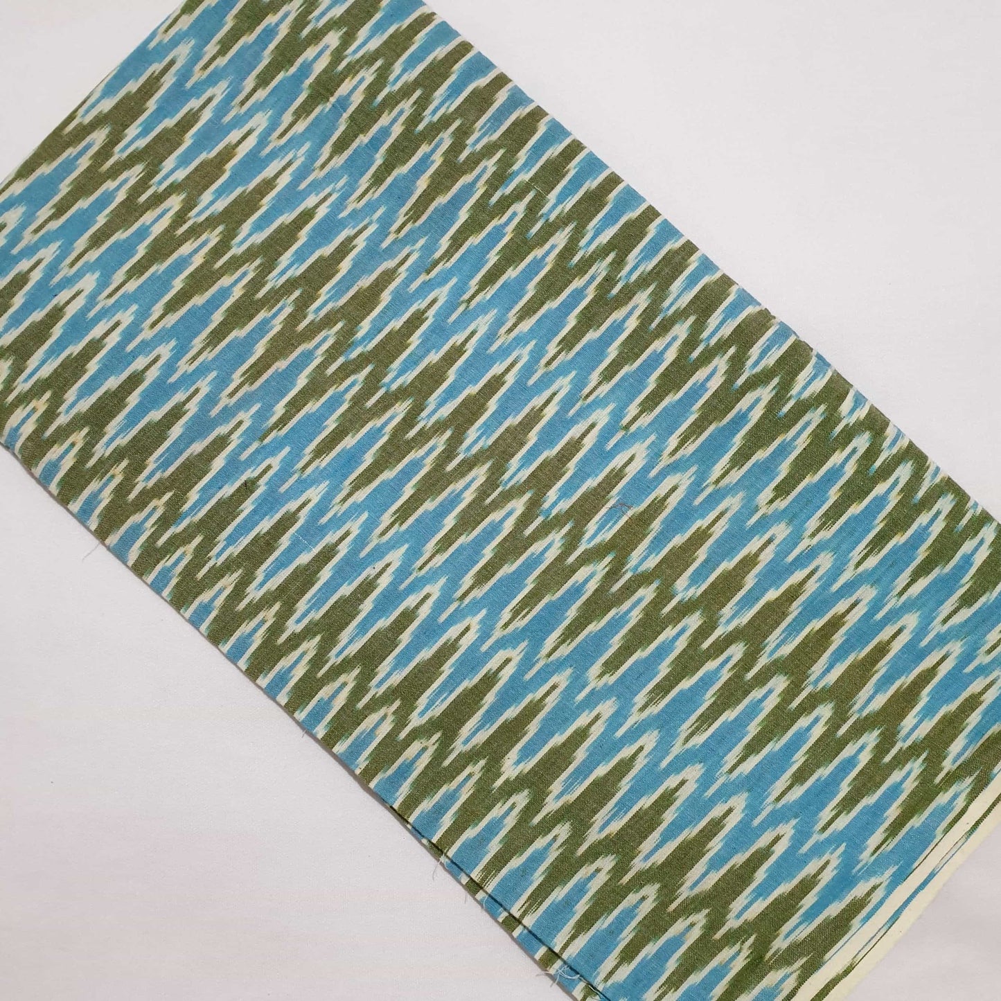 Ikat Cotton Blouse Fabric