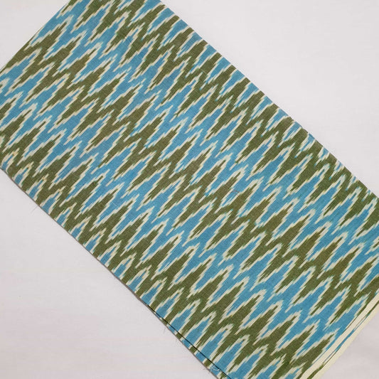 Ikat Cotton Blouse Fabric
