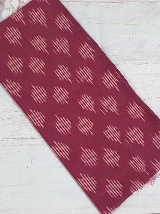 Ikat Cotton Blouse Fabric