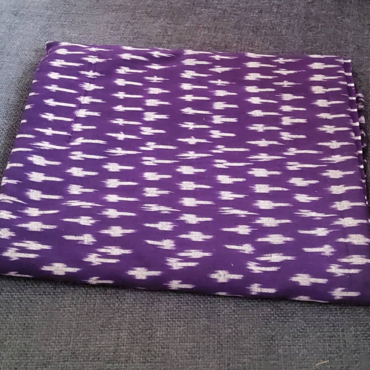 Ikat Cotton Blouse Piece