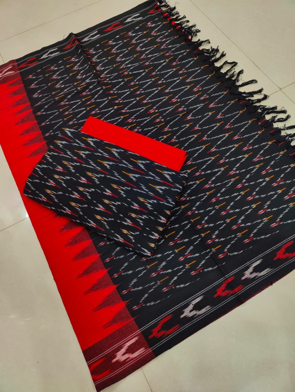 Ikat Cotton Salwar Suit