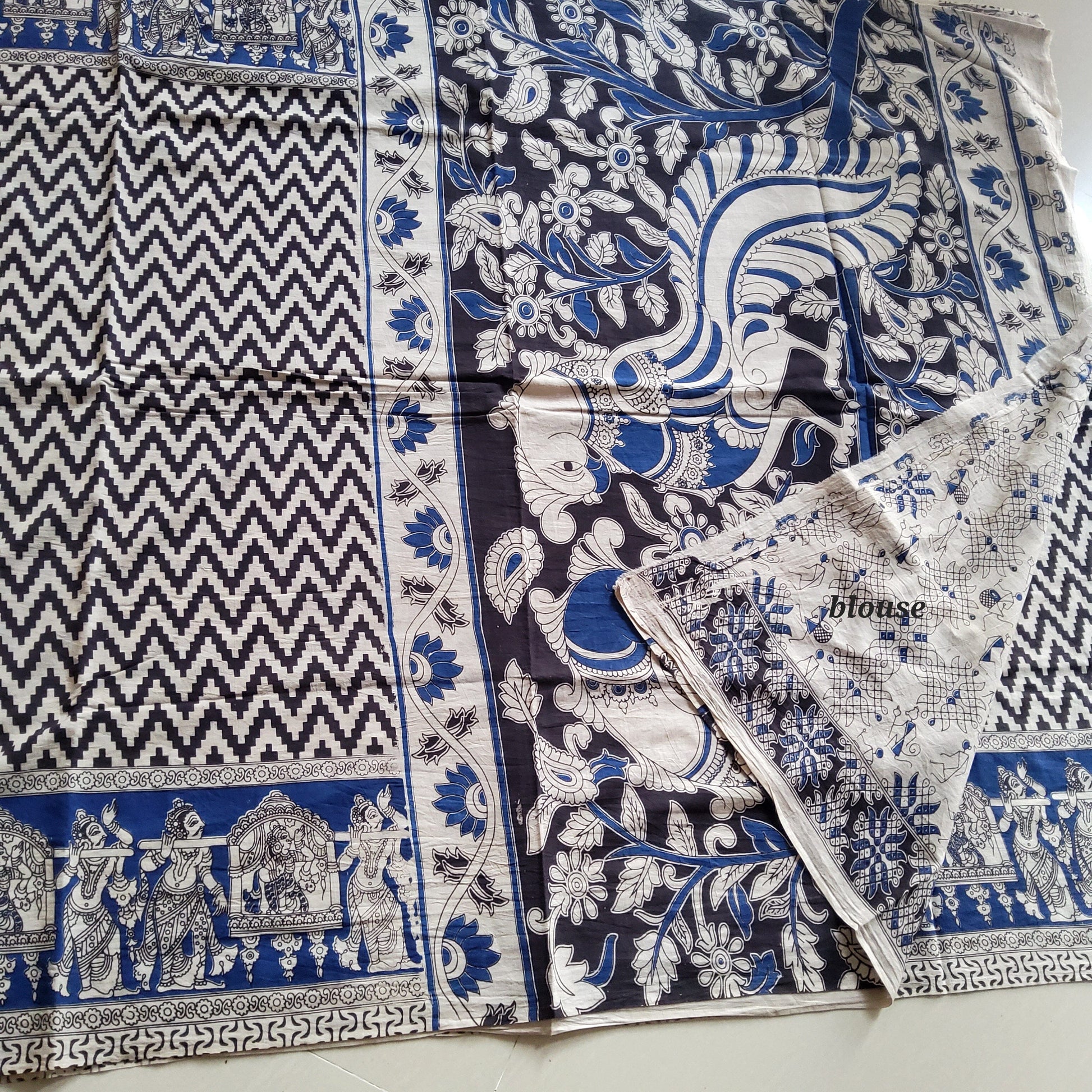 Kalamkari Cotton Saree
