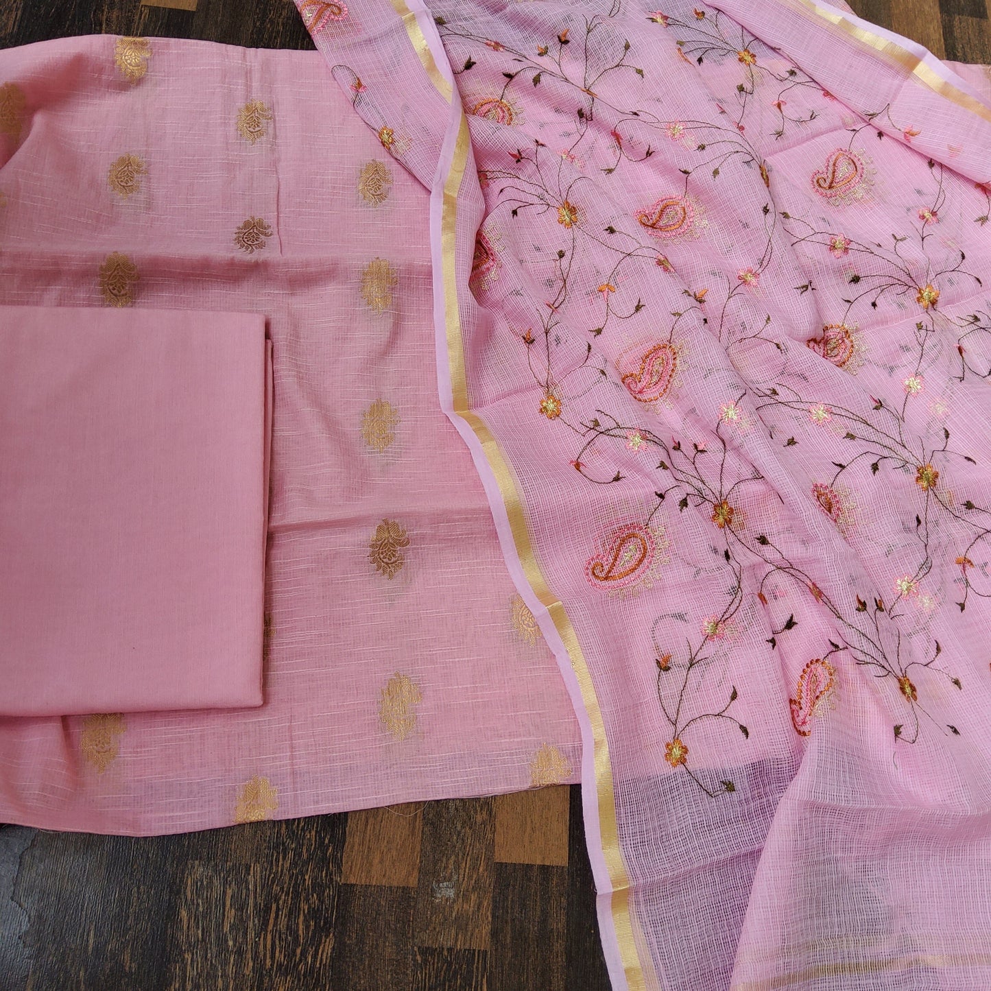 Kota Cotton Banarasee Salwar Suit