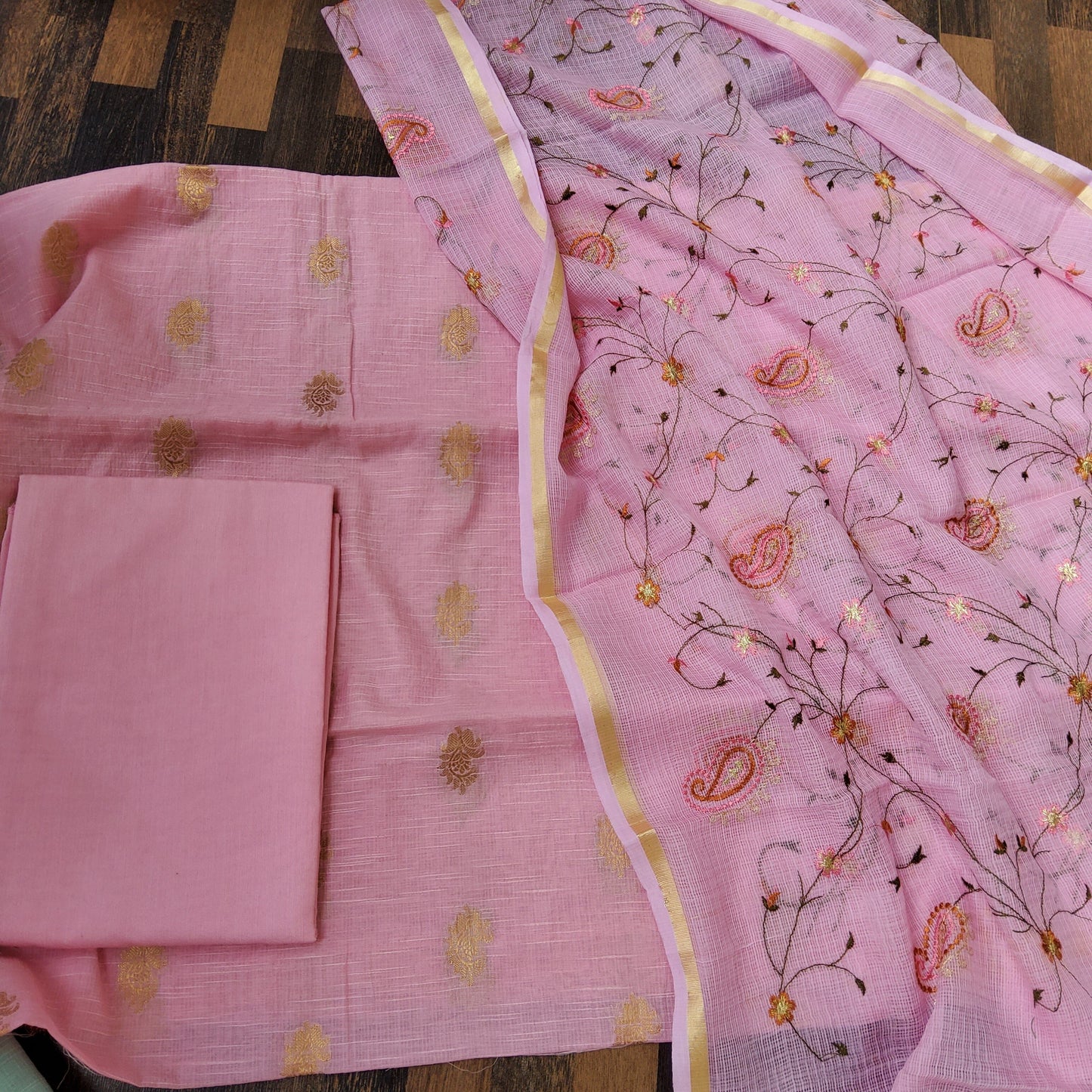 Kota Cotton Banarasee Salwar Suit