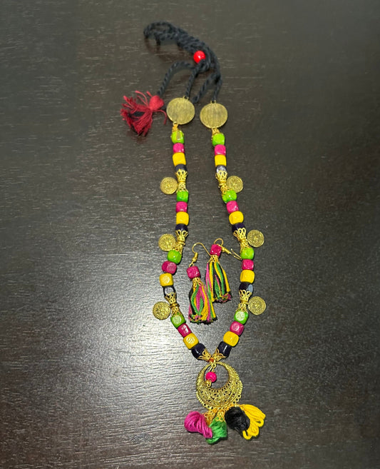 Kutchh Neck Piece with Earrings