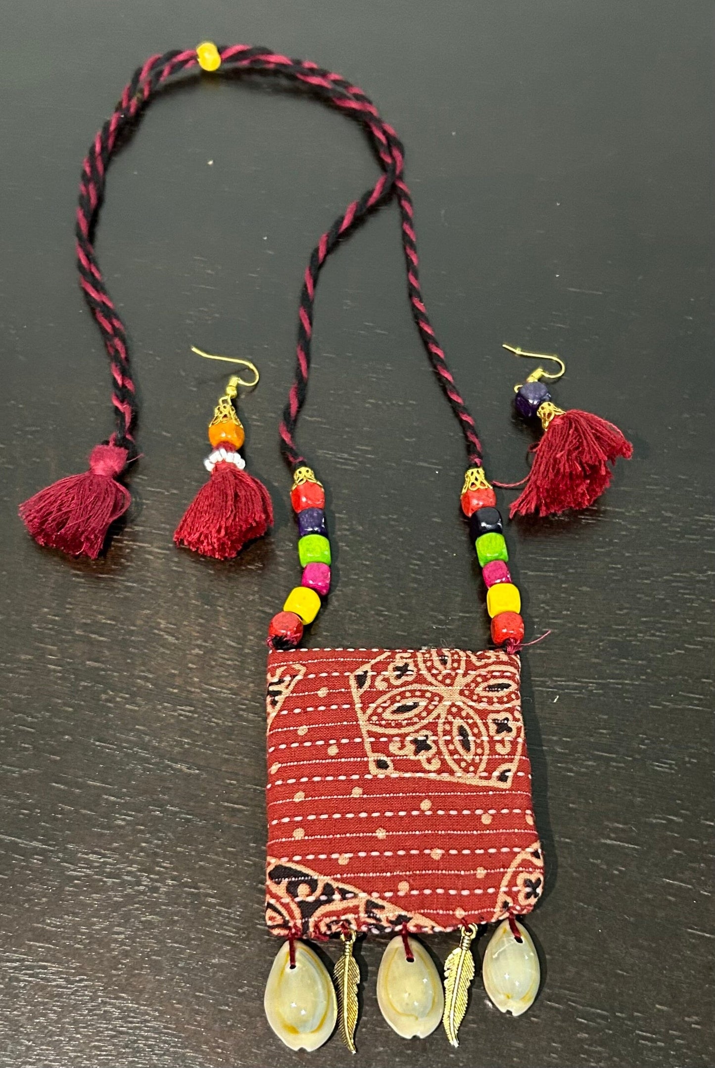 Kutchh Neck Piece with Earrings