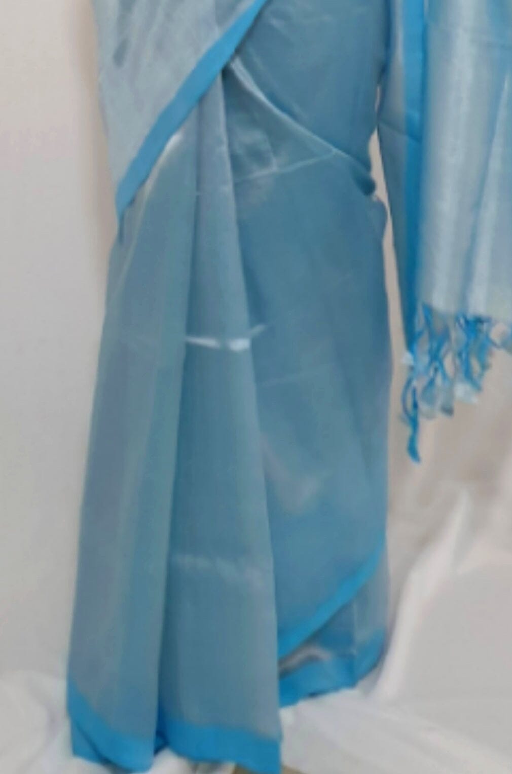 Mangalagiri Silk Cotton Saree with Running Blouse