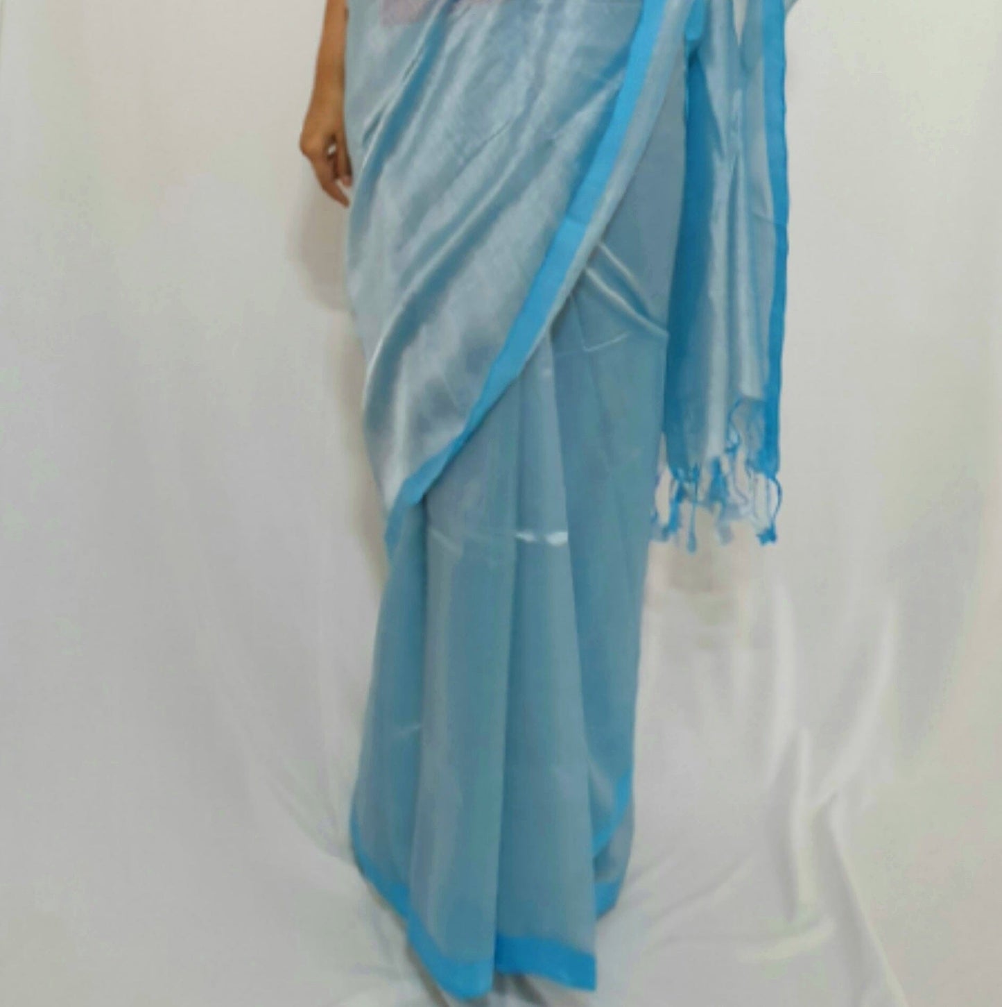 Mangalgiri Silk Cotton Saree with Running Blouse