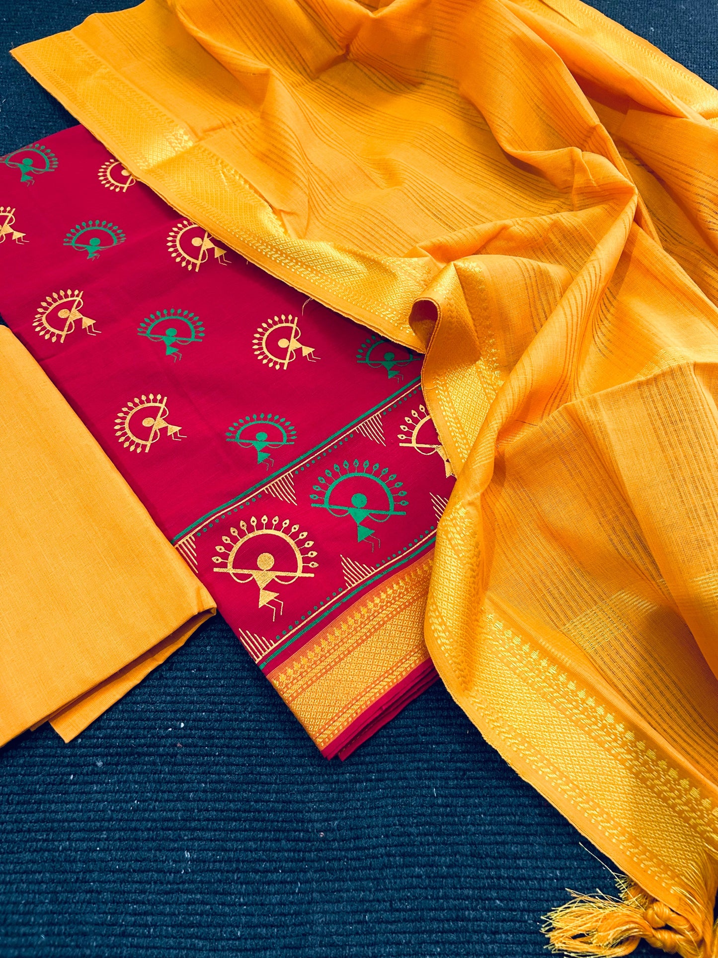 Mangalgiri Cotton Dress Material