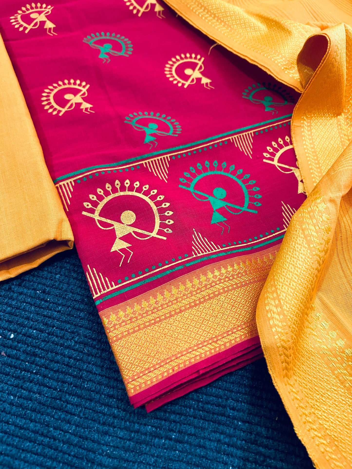 Mangalgiri Cotton Dress Material