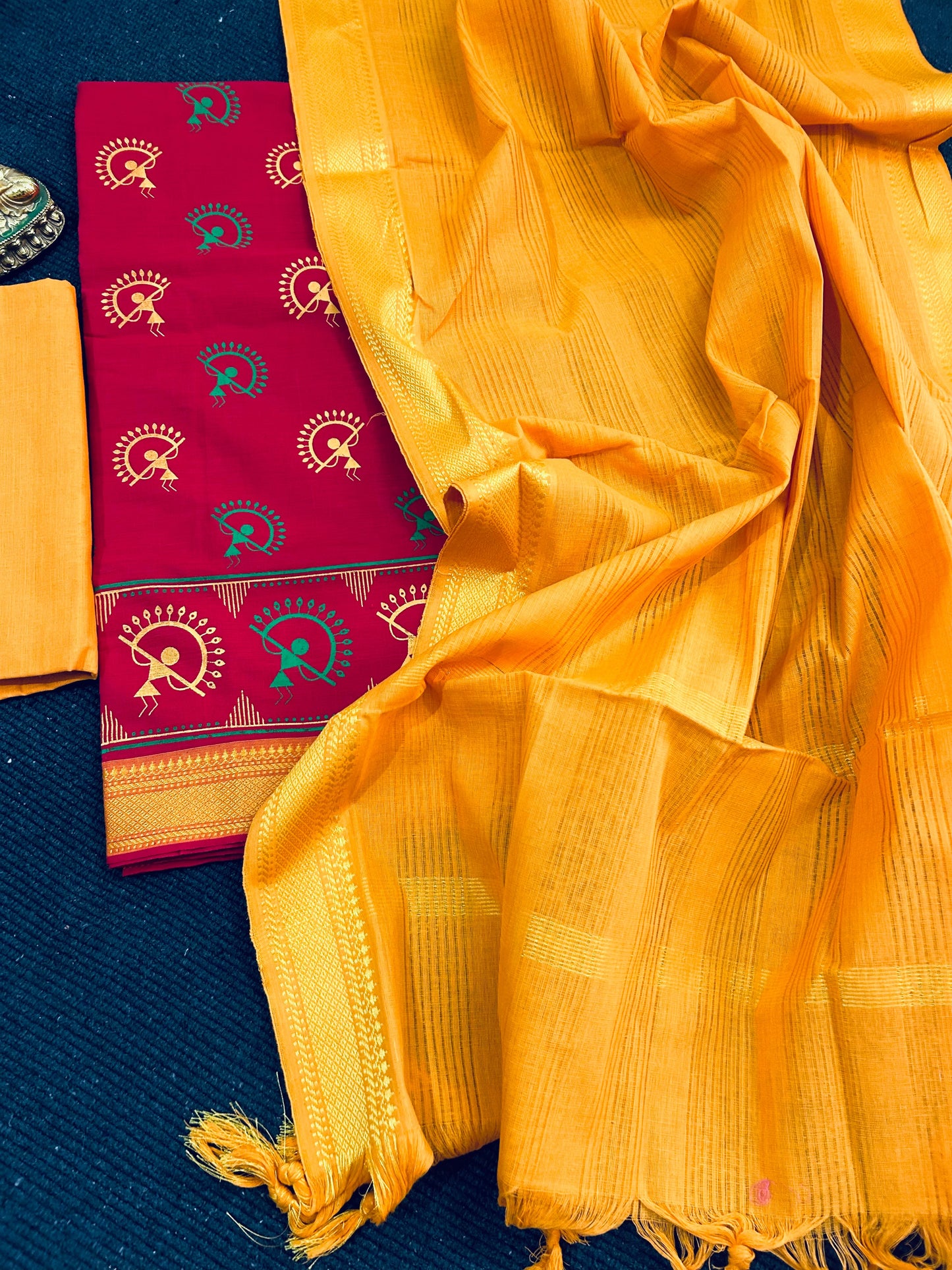Mangalgiri Cotton Dress Material