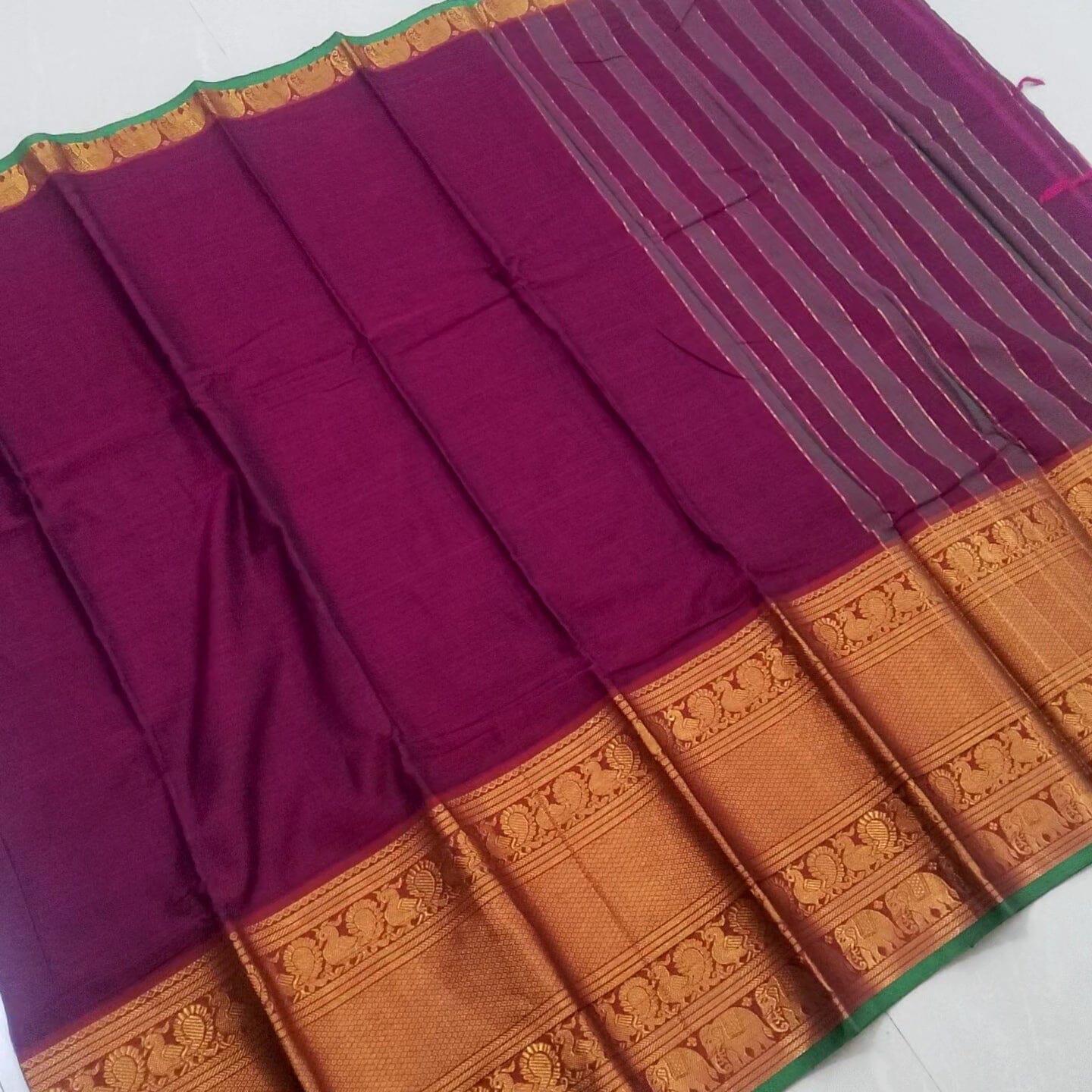 Pure Handloom Narayanpeth Cotton Saree