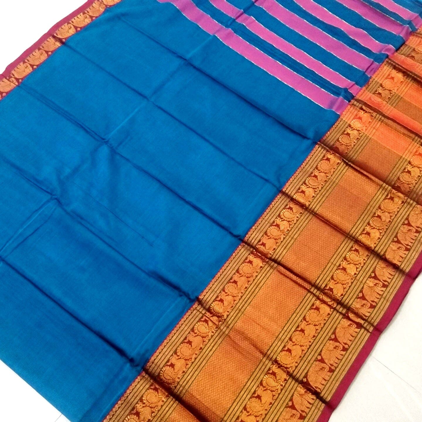 Pure Handloom Narayanpeth Cotton Saree
