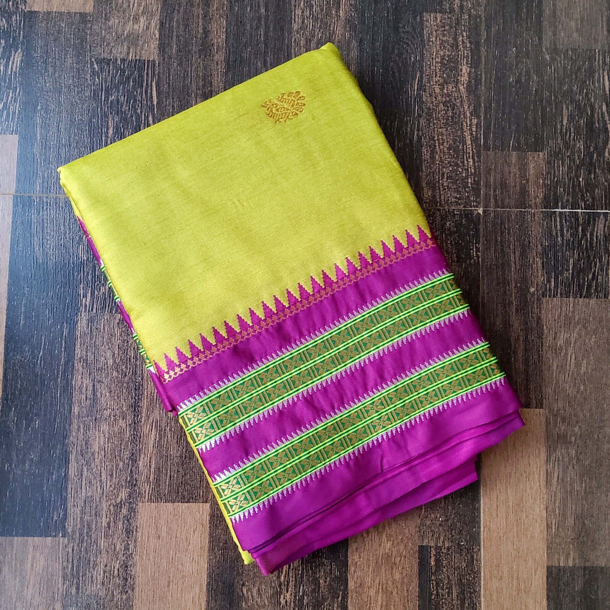 Narayanpeth Cotton Silk Saree with Blouse