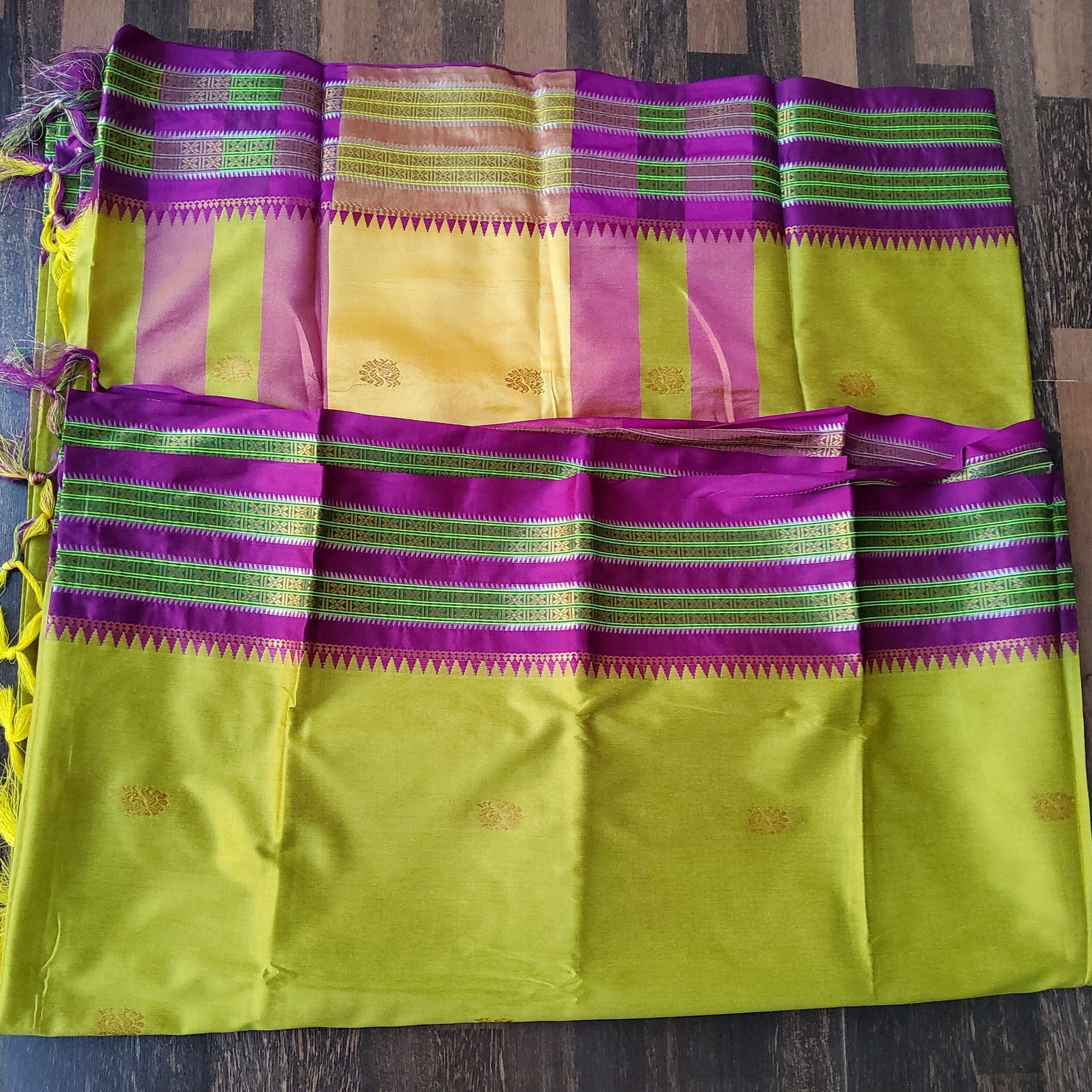 Narayanpeth Cotton Silk Saree with Blouse