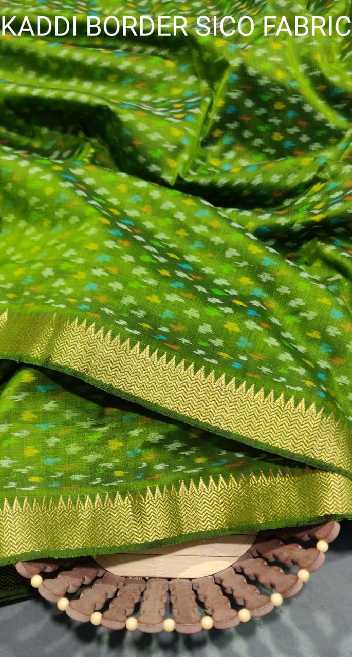 Pochampally Pure Silk Cotton Blouse Piece