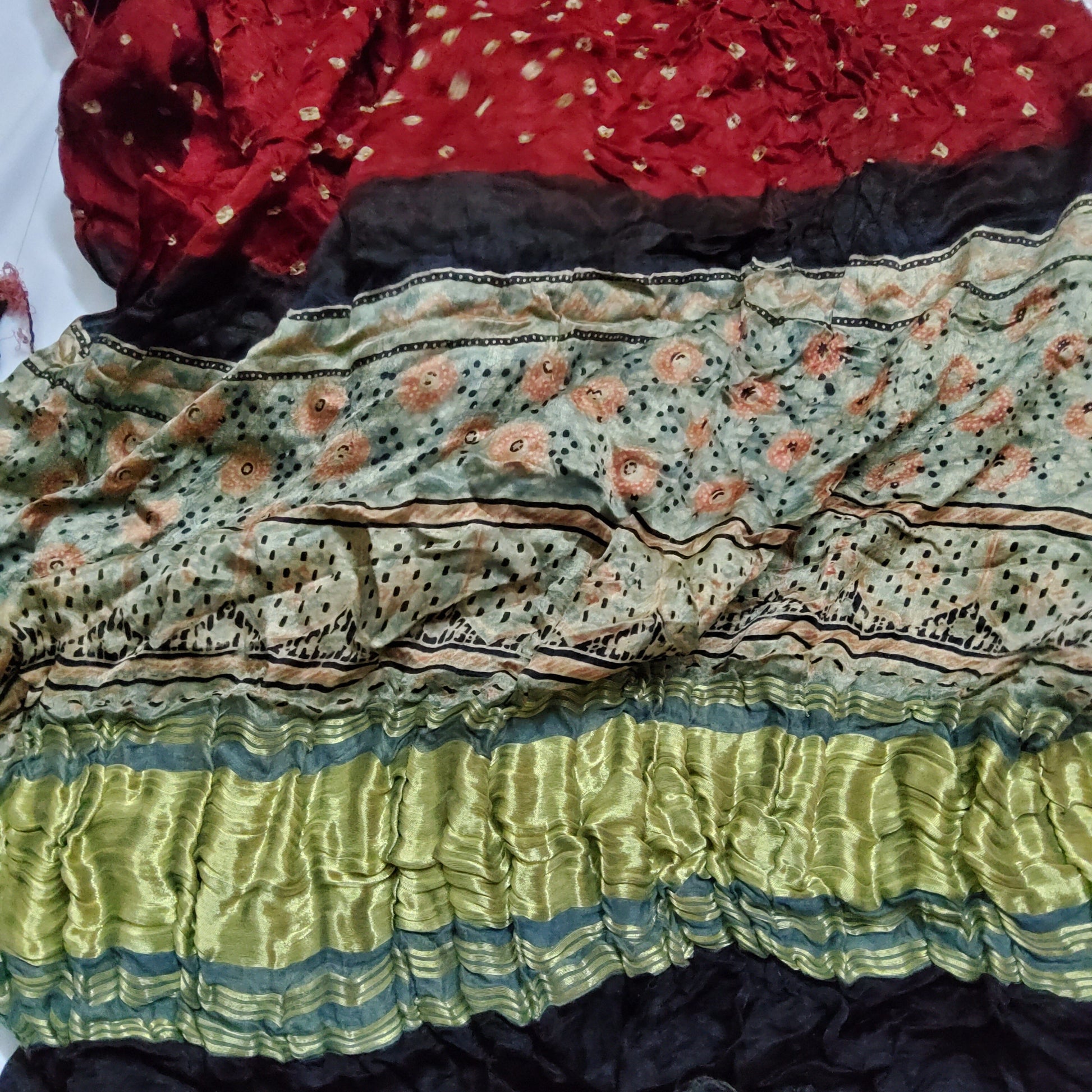 Pure GAJJI SILK Dupatta