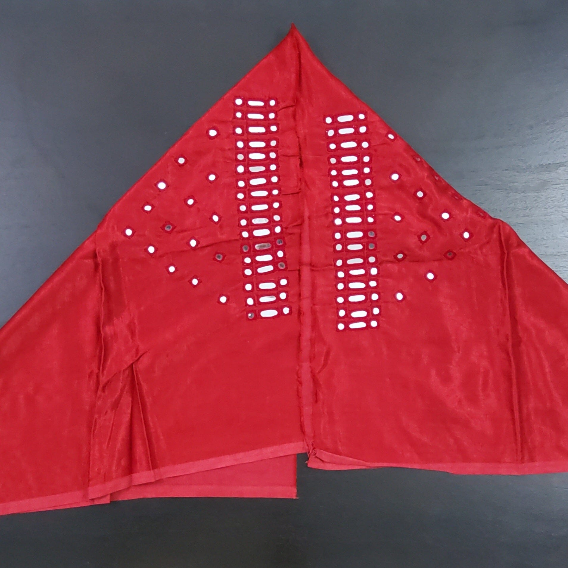 Mashroo Silk Mirror Work Blouse Piece