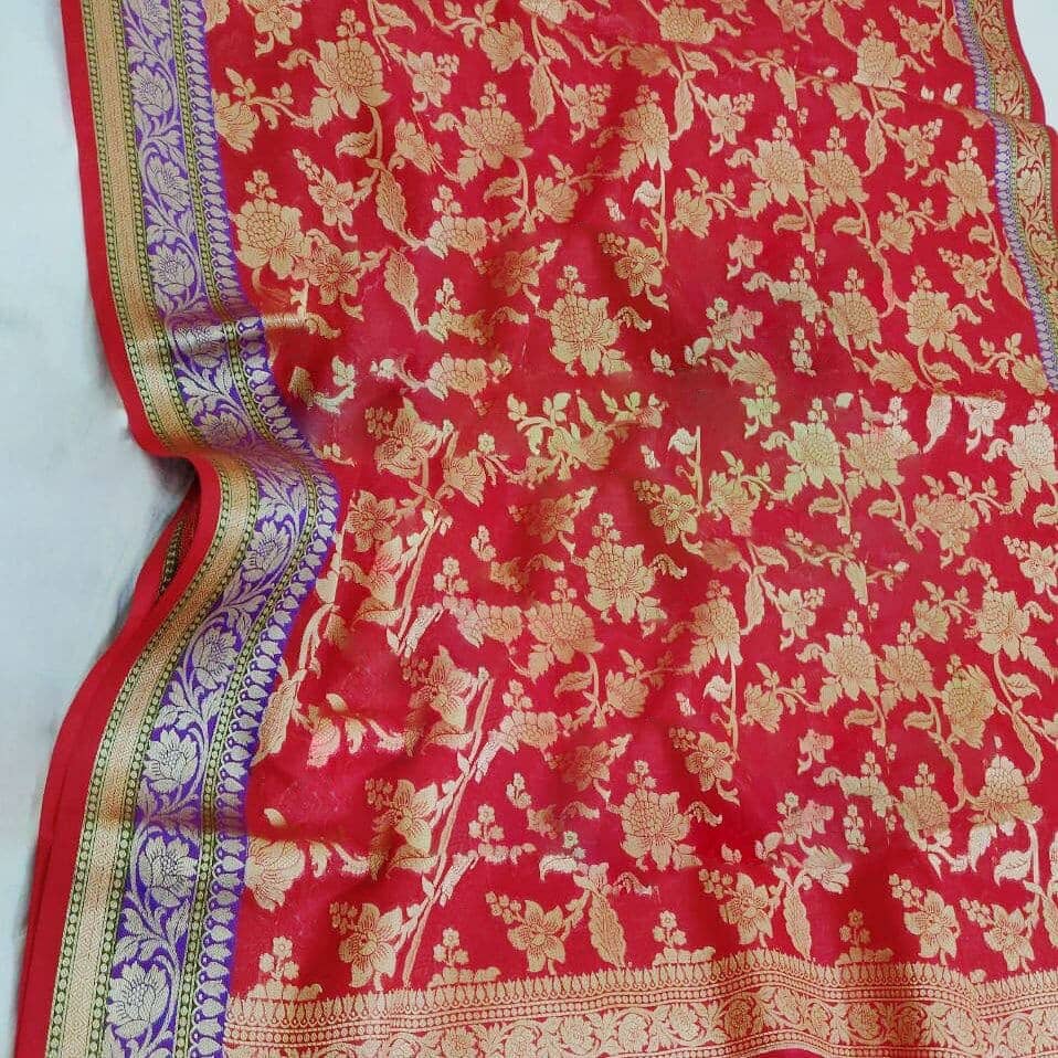 Semi Silk banarasee DupattaSemi Silk banarasee Dupatta