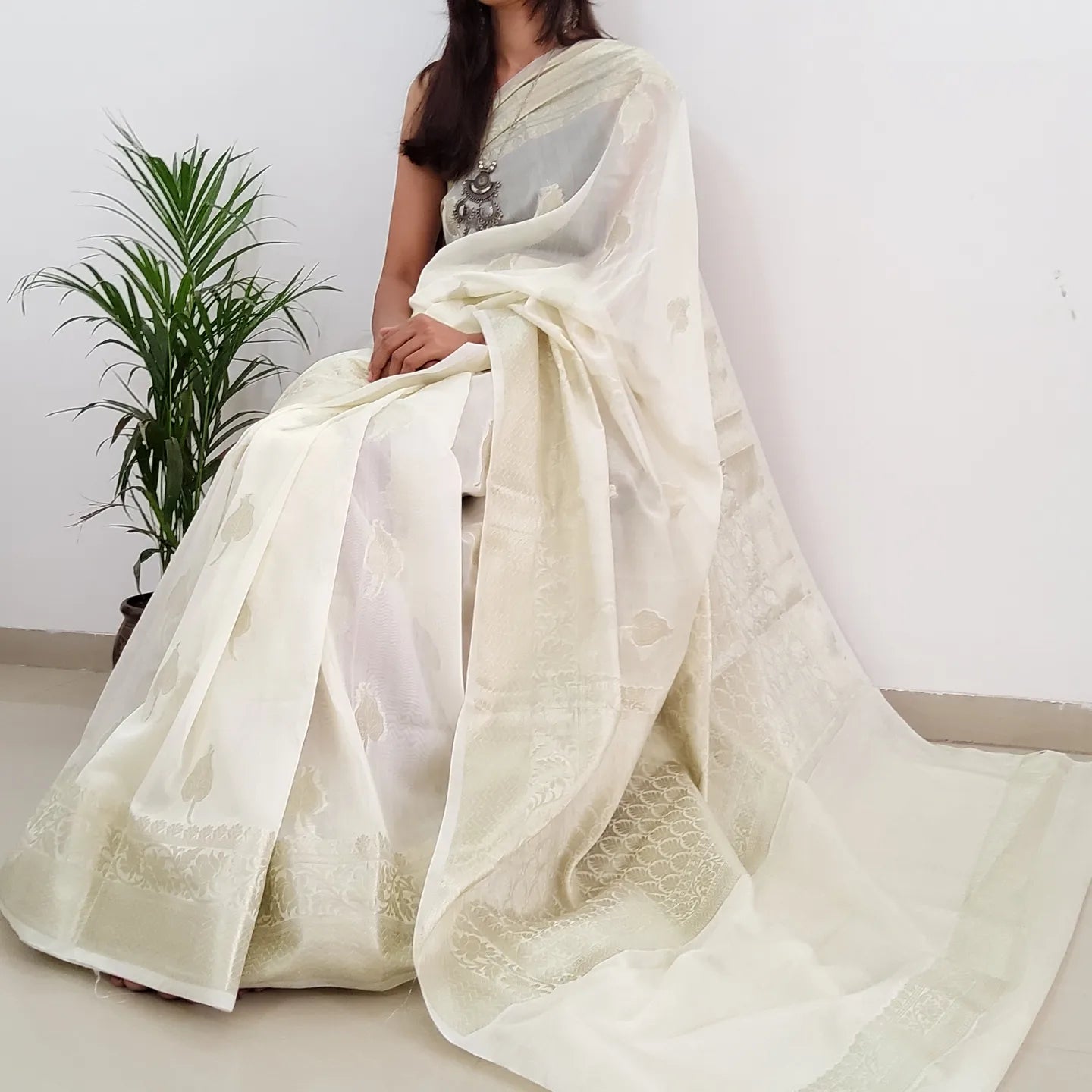 Soft Georgette Silk Banarasi Saree