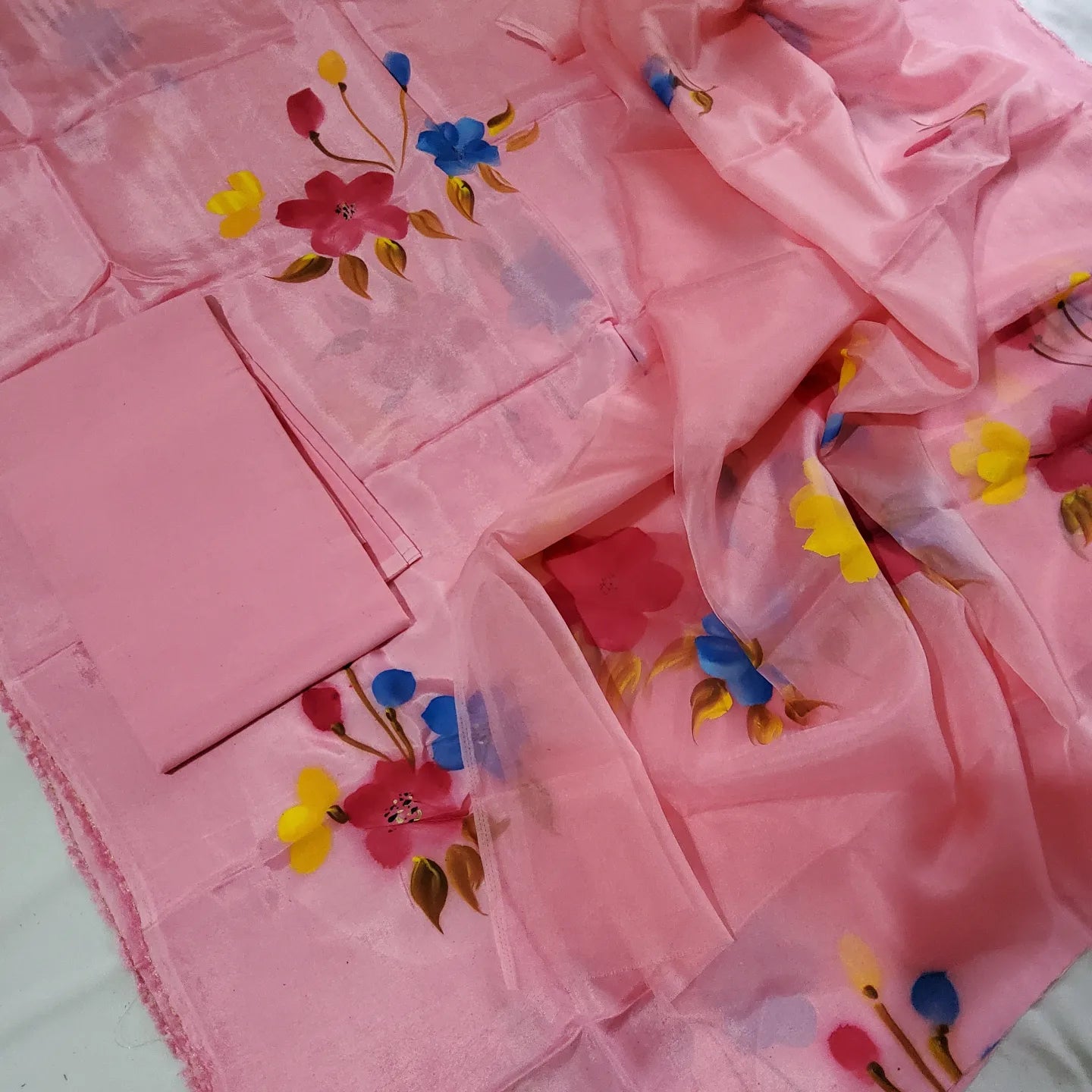 Upada Silk Dress Material
