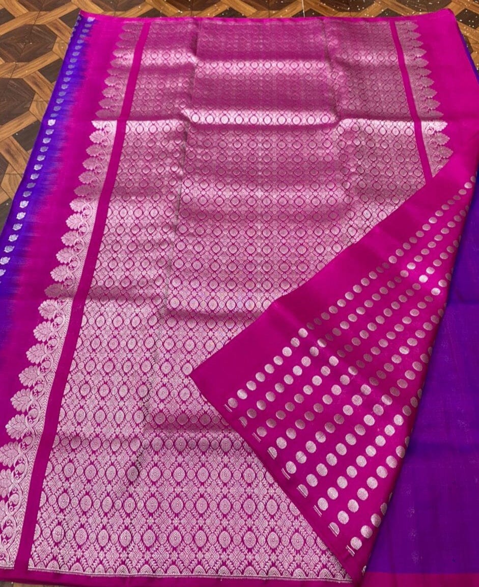 Venkatgiri Pure Silk Handloom Saree with Blouse