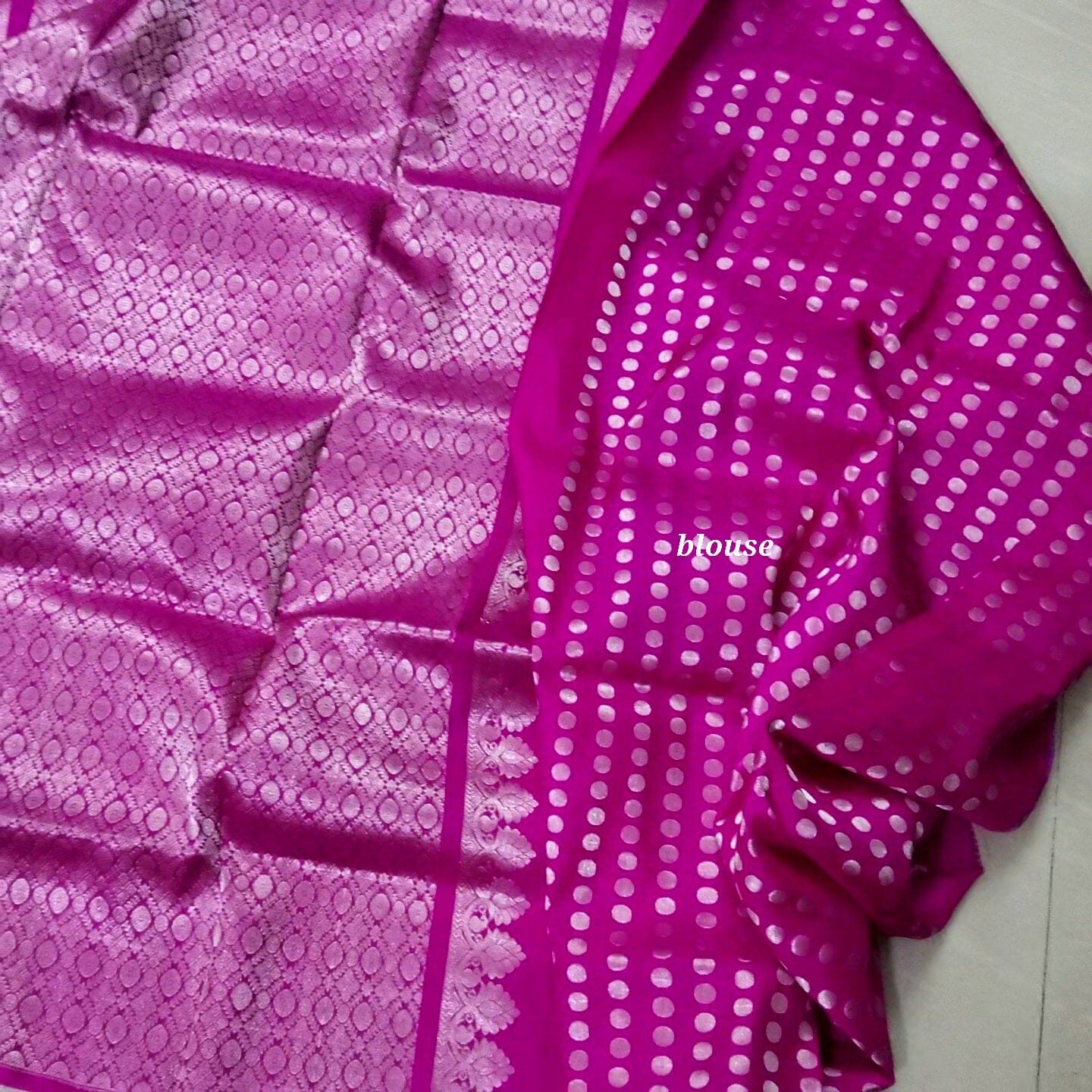 Venkatgiri Pure Silk Handloom Saree with Blouse
