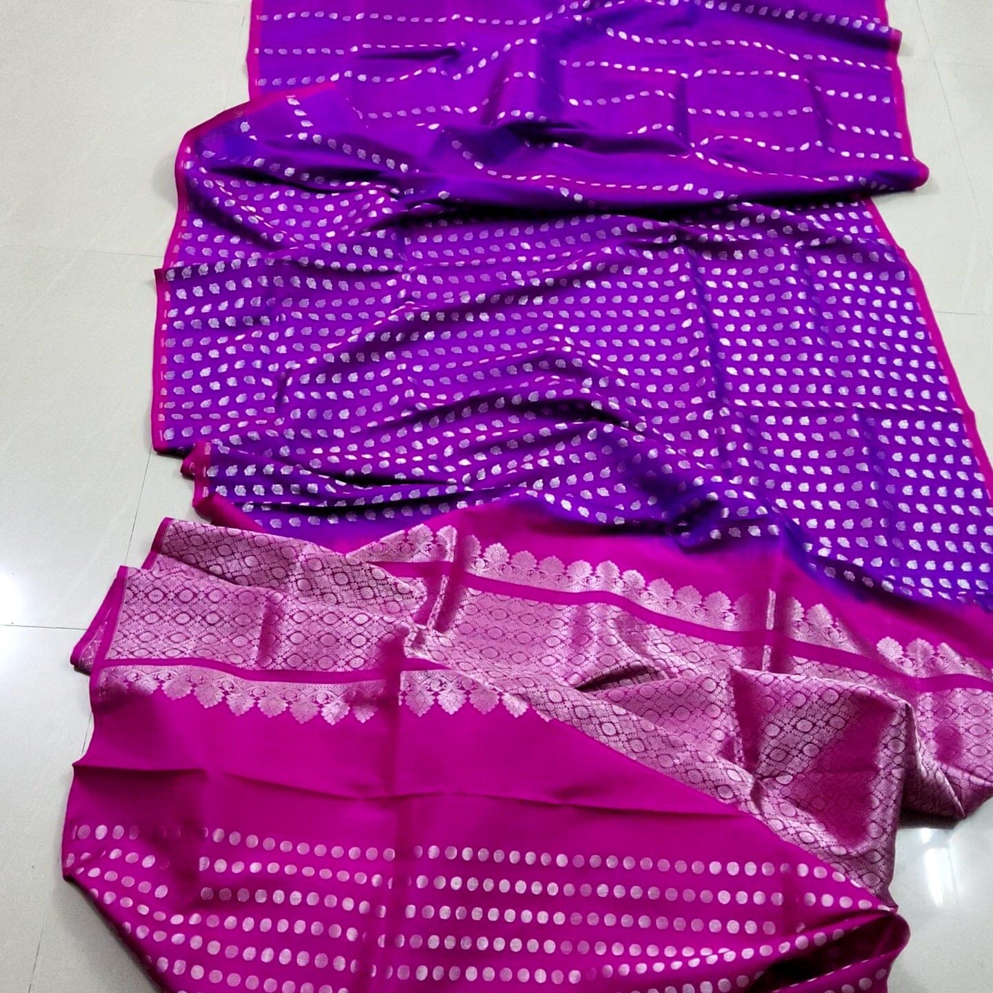 Venkatgiri Pure Silk Handloom Saree with Blouse