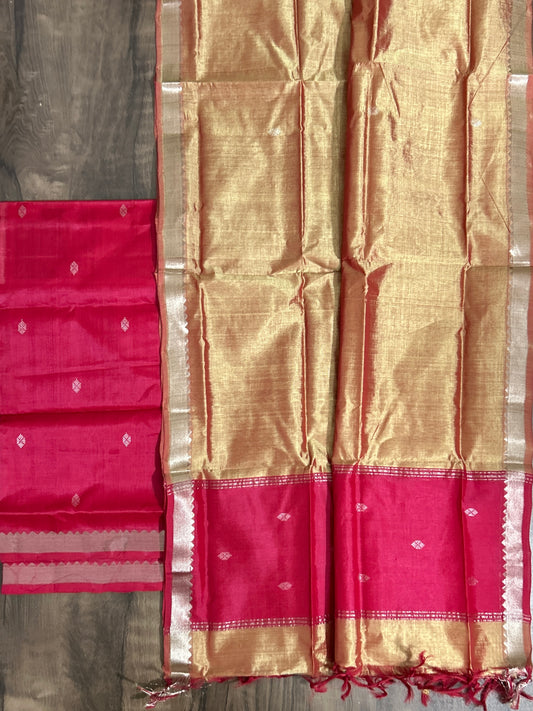Mangalagiri Silk Dress Material