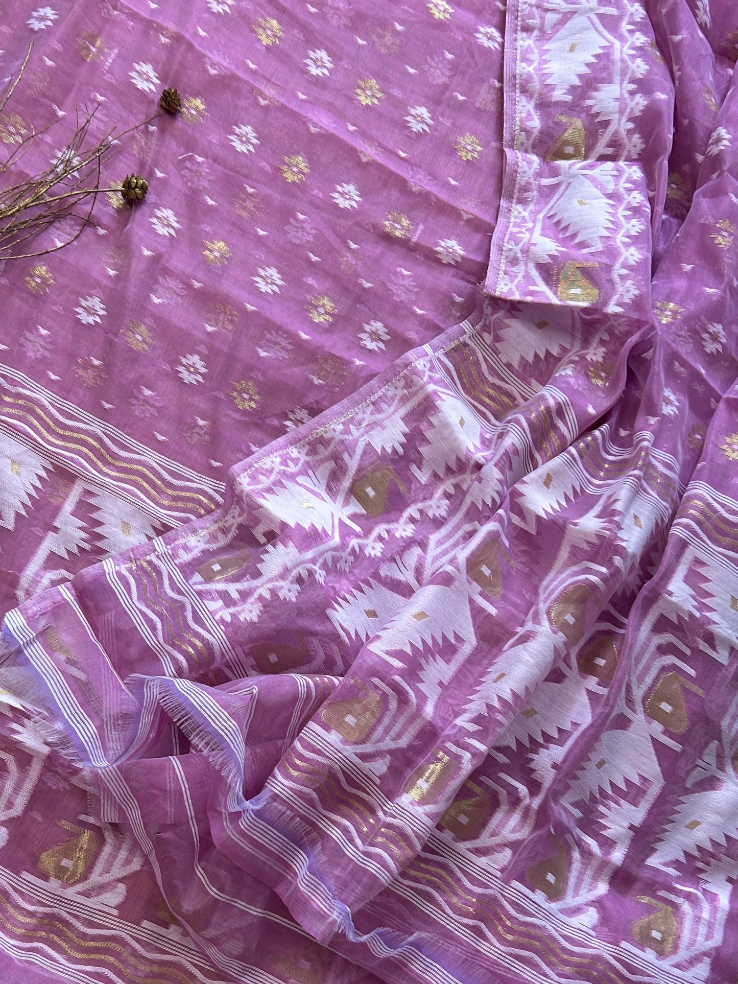 Jamdani Dress Material