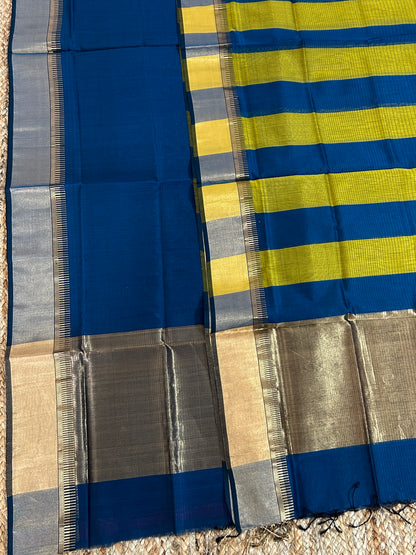 Maheshwari Silk Zari Cotton Dress Material