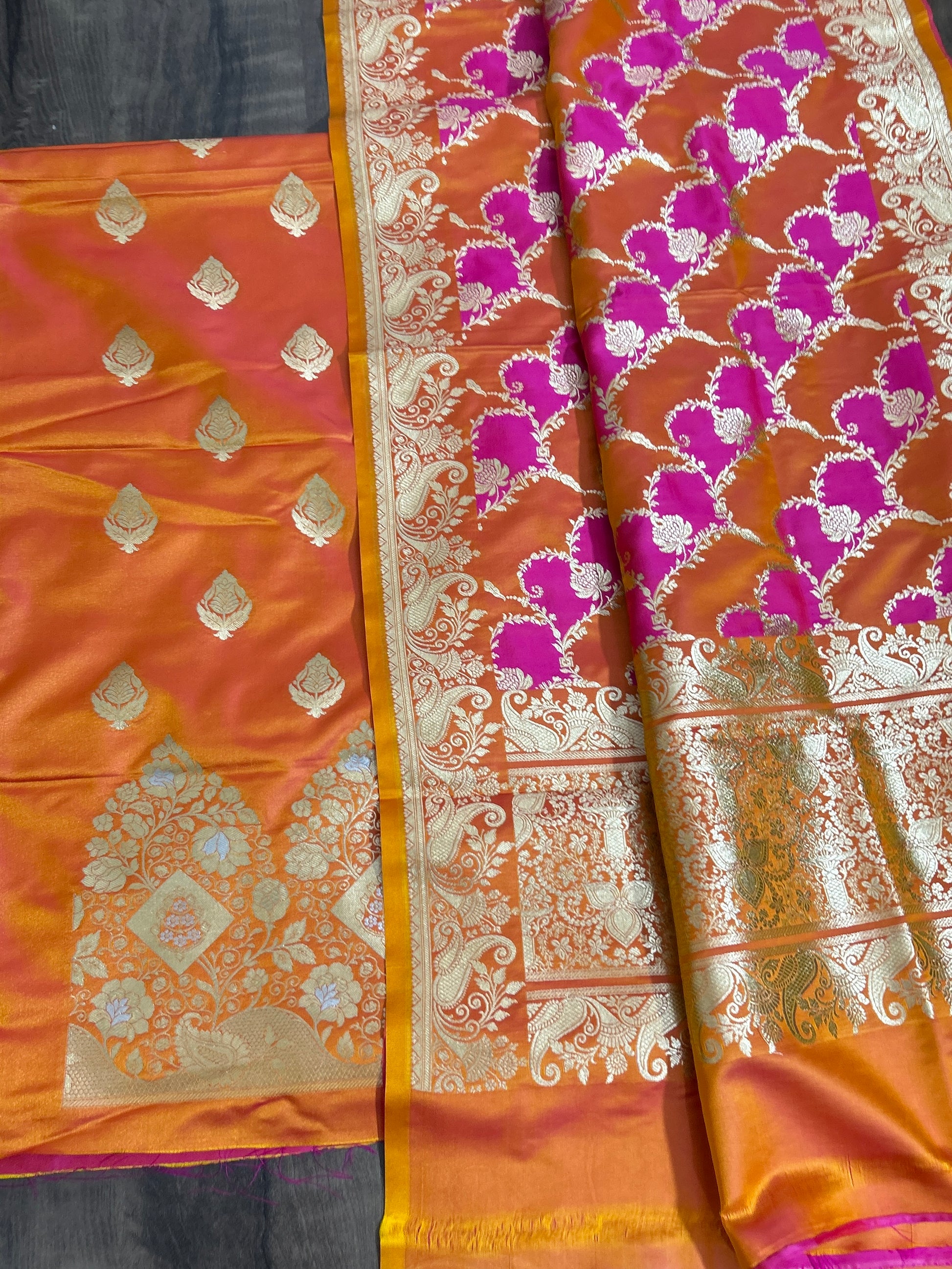 Banarasi Silk Dress Material