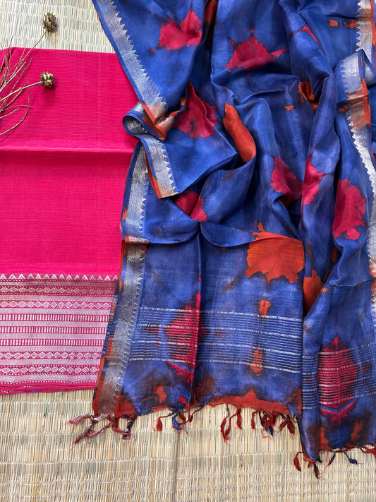 Mangalagiri Silk Cotton Dress Material