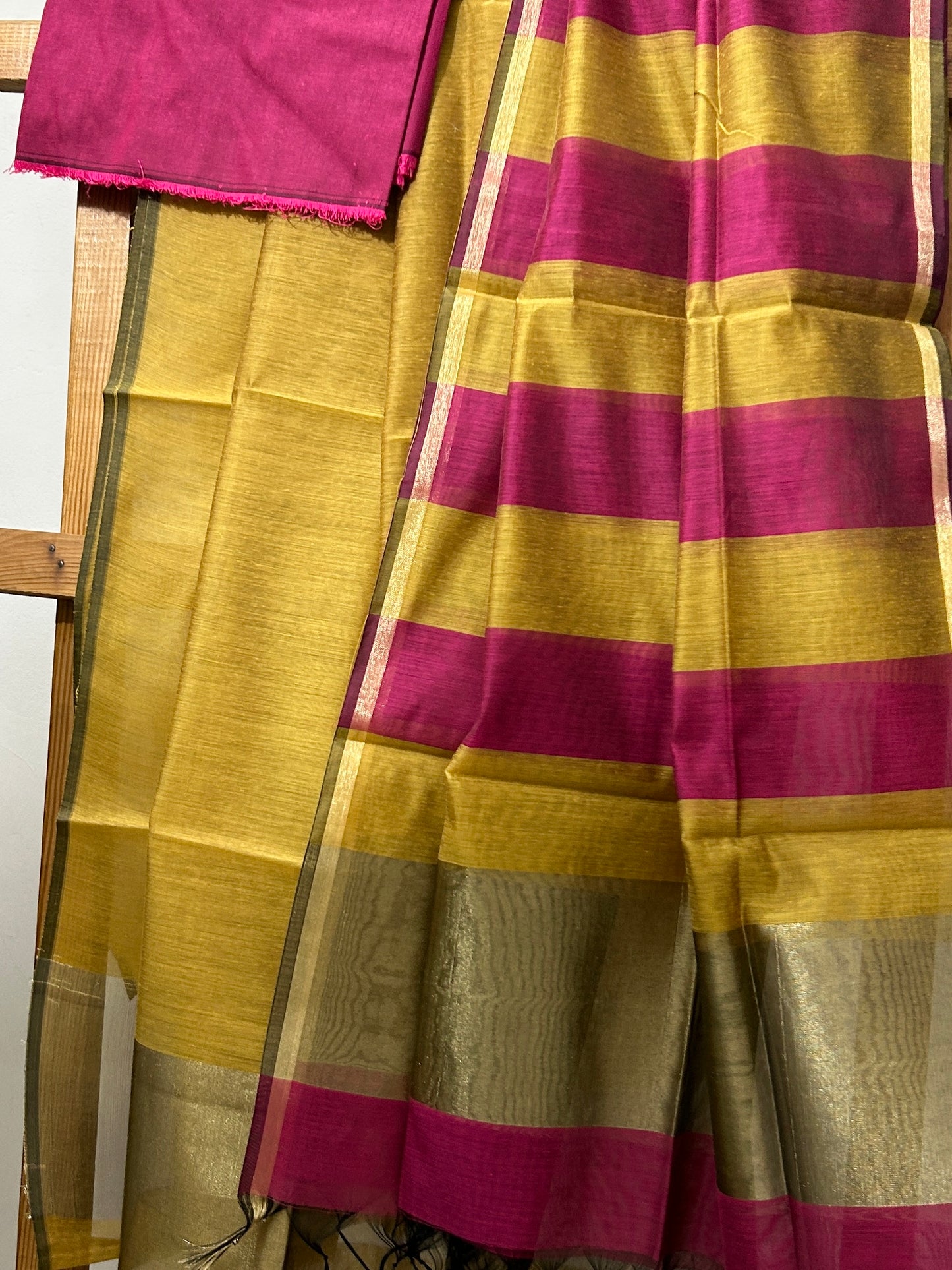 Maheshwari Silk Cotton Dress Material