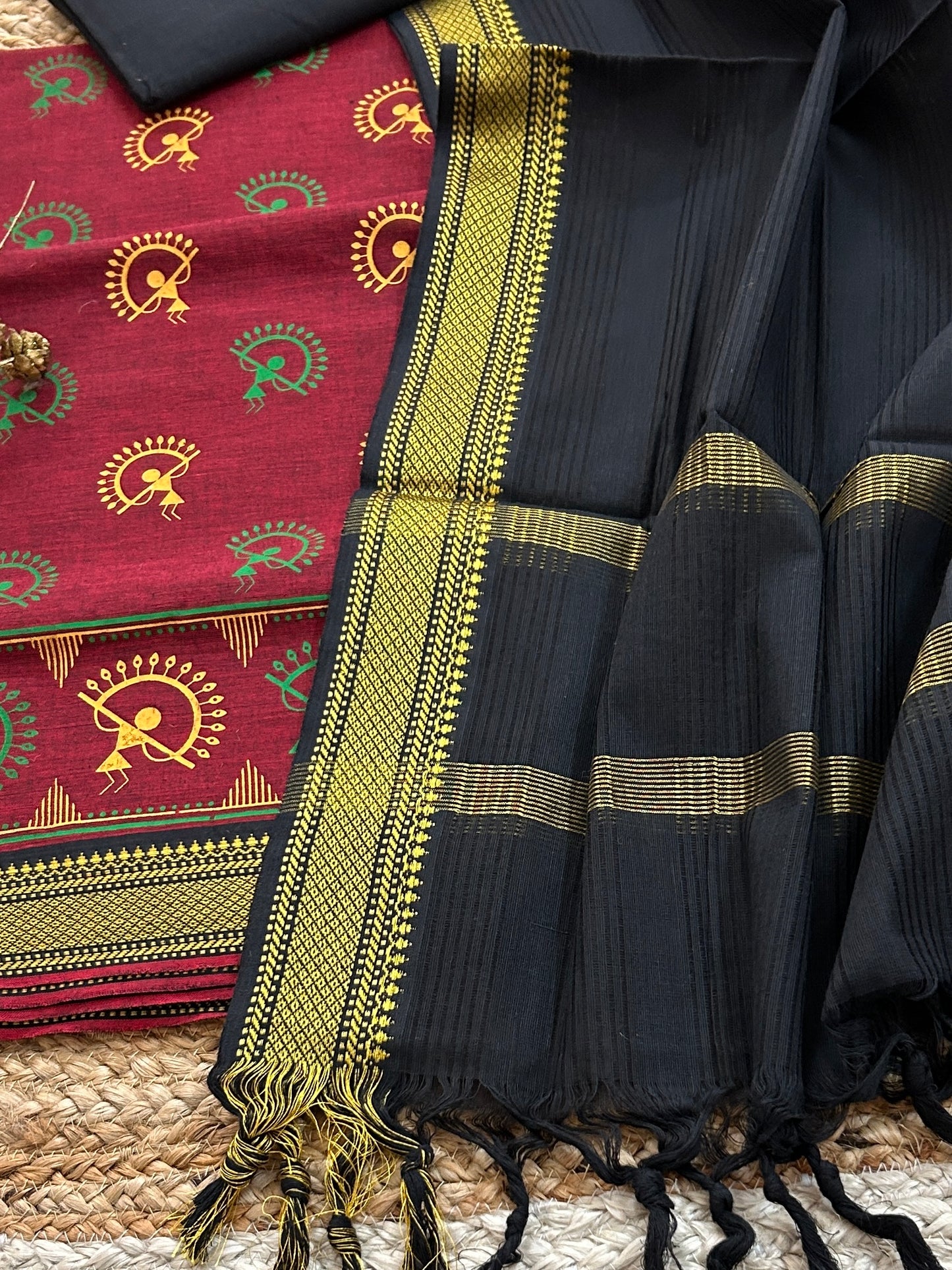 Mangalagiri Cotton Dress Material