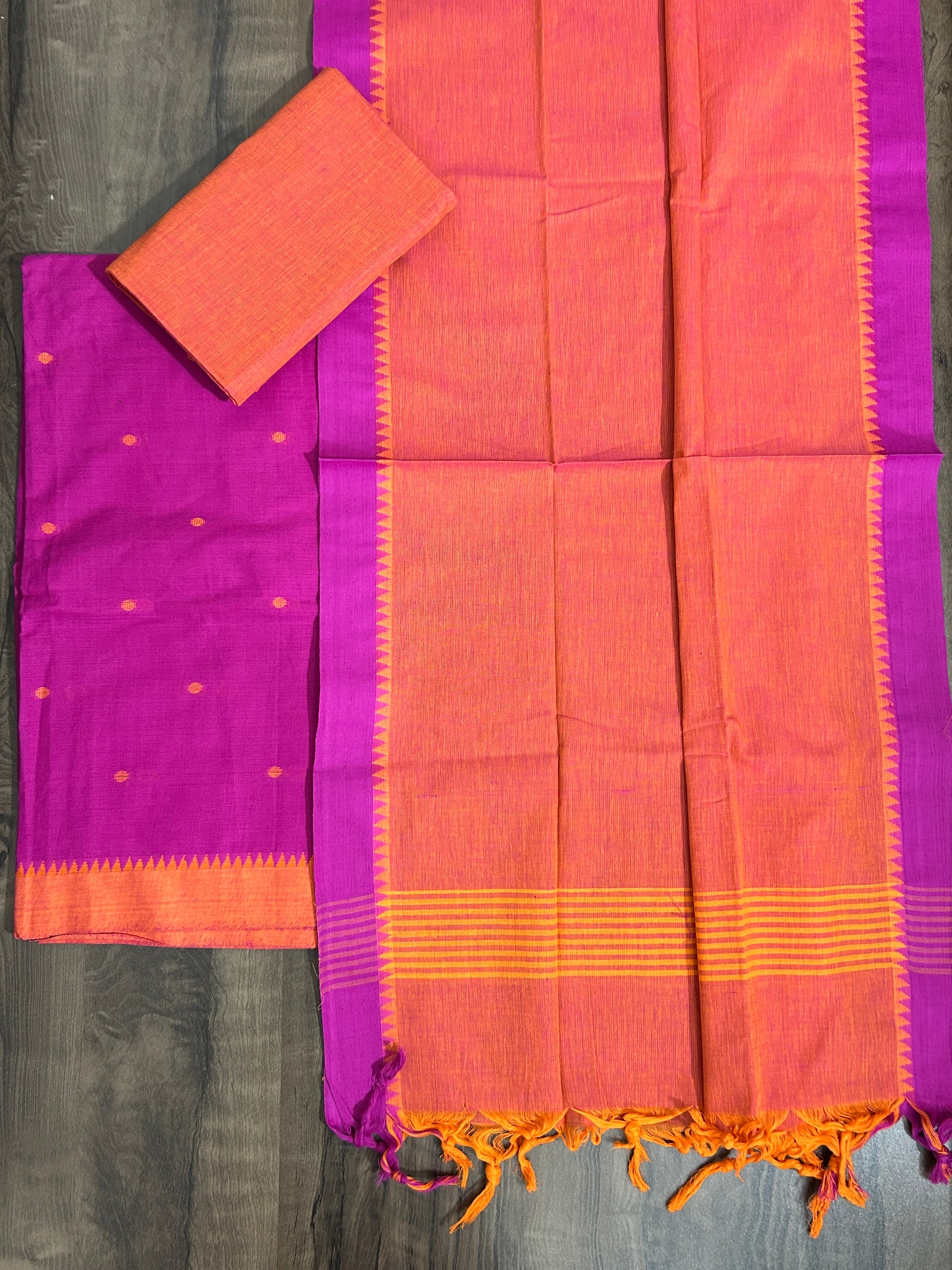Mangalagiri Cotton Dress Material