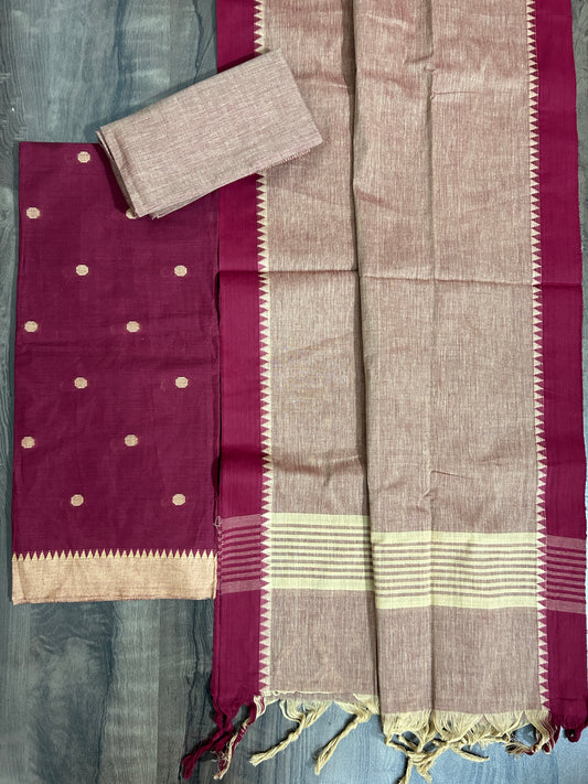 Mangalagiri Cotton Dress Material