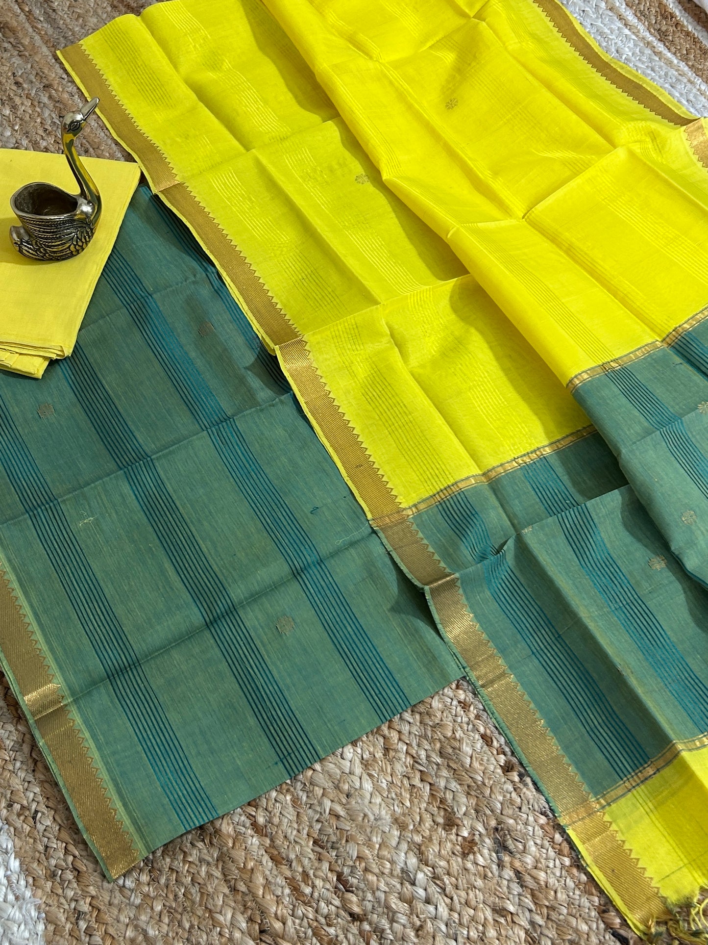 Mangalagiri Silk Dress Material