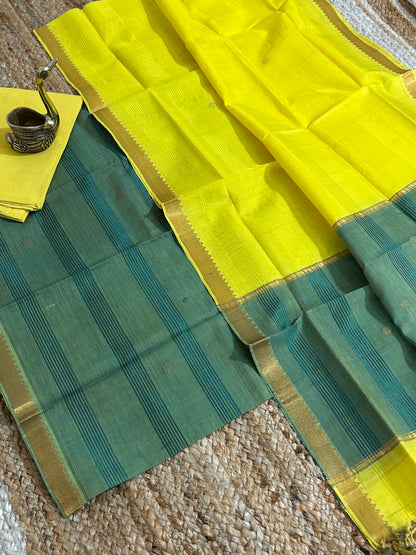 Mangalagiri Silk Dress Material