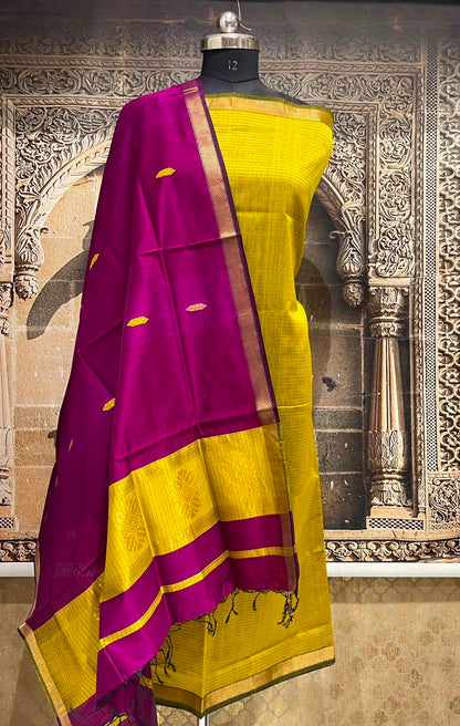 Maheshwari Silk Dress Material