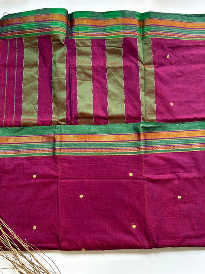 Cotton Saree with Bootas (Code - 106)