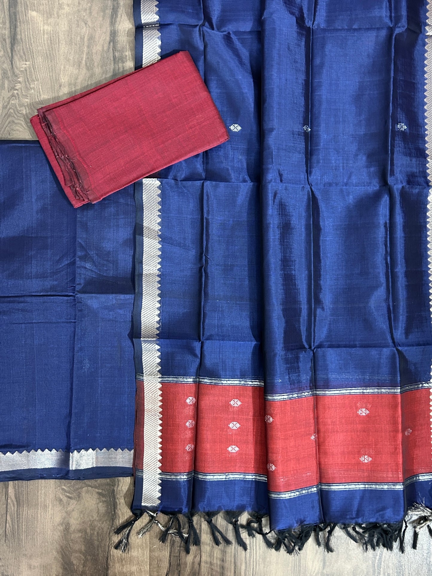 Mangalagiri Silk Cotton Dress Material