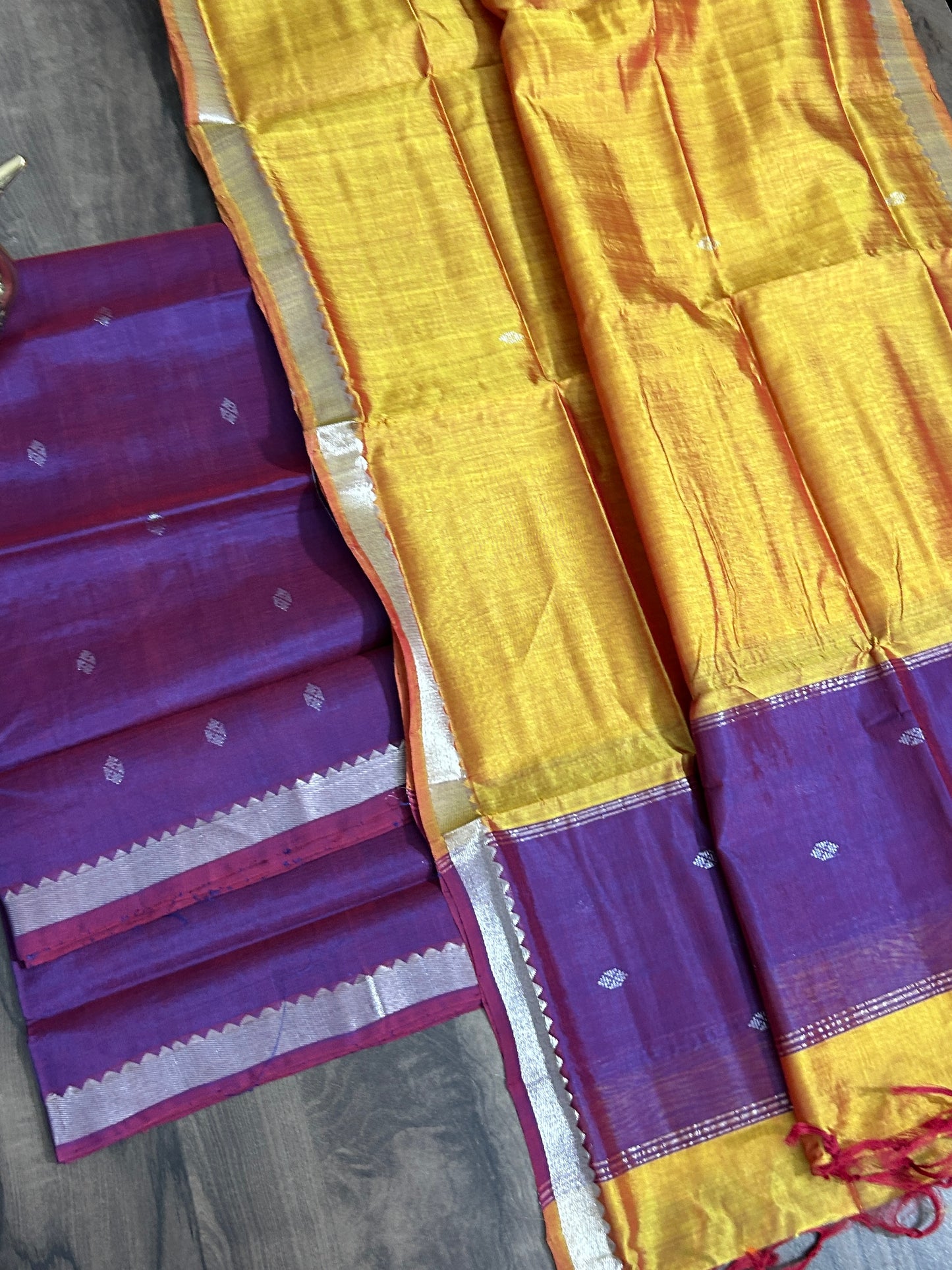 Mangalagiri Silk Cotton Dress Material