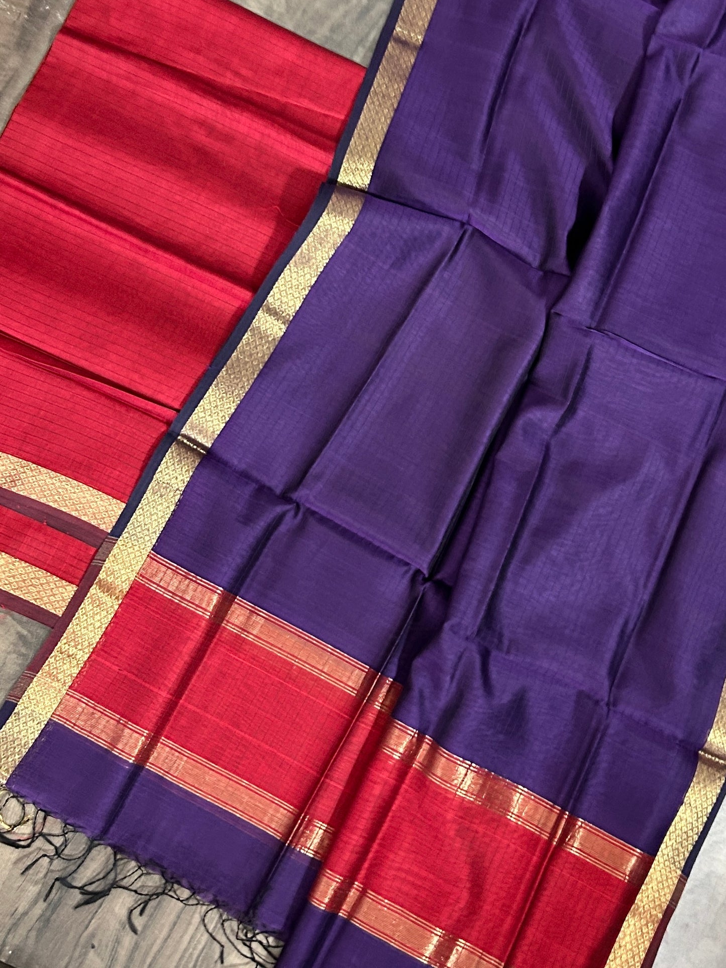 Maheshwari Silk Cotton Dress Material
