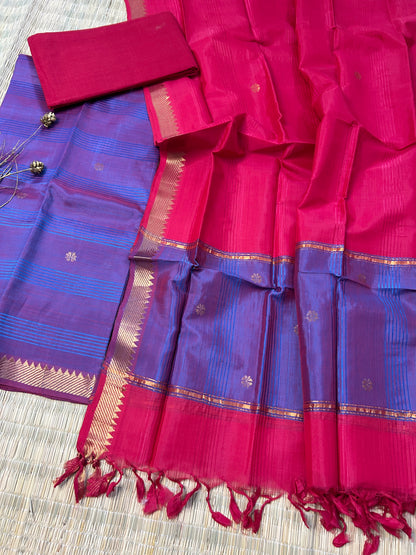 Mangalagiri Silk Dress Material